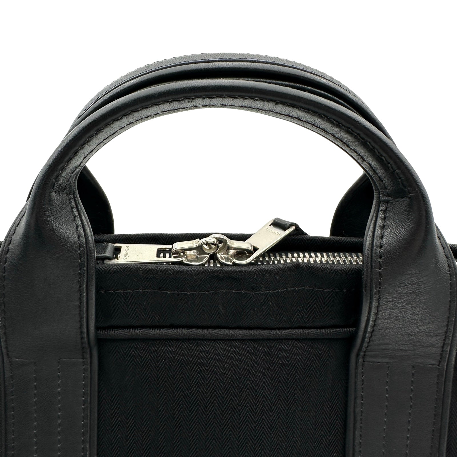 エルメス HERMES アカプルコ オディナトゥール ブラック シルバー金具
