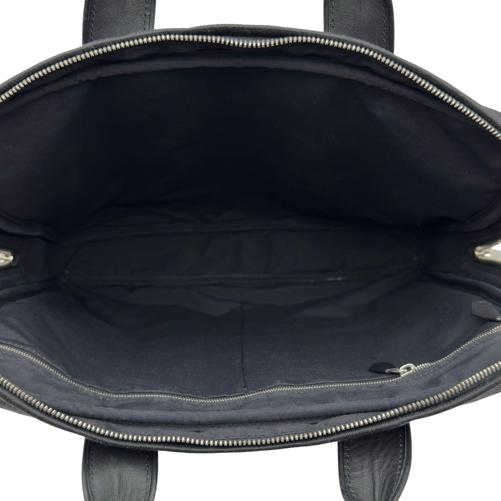 エルメス HERMES アカプルコ オディナトゥール ブラック シルバー金具 トワル レザー メンズ ビジネスバッグ ショルダーバッグ エルメス HERMES アカプルコ オディナトゥール ブラック シルバー金具
