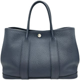 エルメス HERMES ガーデンパーティTPM Y刻印 ブルードプリュス シルバー金具 ネゴンダ レディース トートバッグ