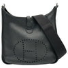 エルメス HERMES エヴリン3 PM W刻印 ブラック シルバー金具 トリヨンクレマンス レディース ショルダーバッグ