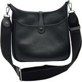 エルメス HERMES エヴリン3 PM W刻印 ブラック シルバー金具 トリヨンクレマンス レディース ショルダーバッグ