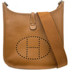 エルメス HERMES エヴリン3PM □N刻印 ゴールド シルバー金具 エプソン レディース ショルダーバッグ