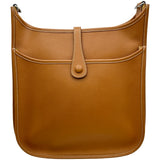 エルメス HERMES エヴリン3PM □N刻印 ゴールド シルバー金具 エプソン レディース ショルダーバッグ
