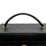 シャネル CHANEL ビコローレ ボックスバニティバッグ A01620 3番台 ブラック ゴールド金具 ラムスキン レディース ショルダーバッグ
