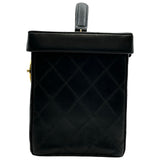 シャネル CHANEL ビコローレ ボックスバニティバッグ A01620 3番台 ブラック ゴールド金具 ラムスキン レディース ショルダーバッグ