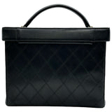 シャネル CHANEL ビコローレ ボックスバニティバッグ A01620 3番台 ブラック ゴールド金具 ラムスキン レディース ショルダーバッグ