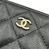 シャネル CHANEL マトラッセ チェーンクラッチバッグ AP4016 ブラック ゴールド金具 キャビアスキン レディース ショルダーバッグ