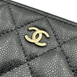 シャネル CHANEL マトラッセ チェーンクラッチバッグ AP4016 ブラック ゴールド金具 キャビアスキン レディース ショルダーバッグ