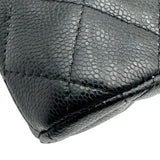 シャネル CHANEL マトラッセ チェーンクラッチバッグ AP4016 ブラック ゴールド金具 キャビアスキン レディース ショルダーバッグ
