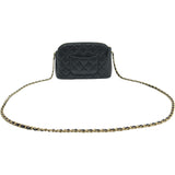 シャネル CHANEL マトラッセ チェーンクラッチバッグ AP4016 ブラック ゴールド金具 キャビアスキン レディース ショルダーバッグ