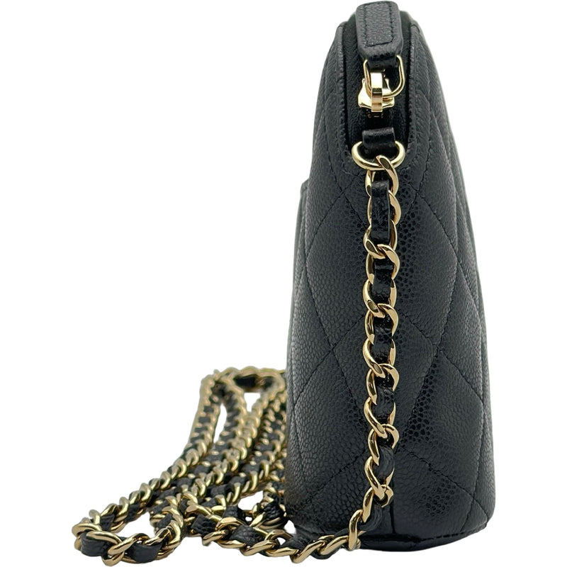 CHANEL チェーンクラッチ キャビアスキン AP4016 シャネル CHANEL マトラッセ チェーンクラッチバッグ AP4016 ブラック