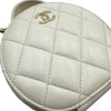 シャネル CHANEL スモール ヴァニティ ショルダーバッグ AP2502 ホワイト ゴールド金具 シャイニーラム レディース