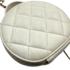 シャネル CHANEL スモール ヴァニティ ショルダーバッグ AP2502 ホワイト ゴールド金具 シャイニーラム レディース