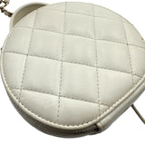 シャネル CHANEL スモール ヴァニティ ショルダーバッグ AP2502 ホワイト ゴールド金具 シャイニーラム レディース