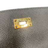 エルメス HERMES ケリートゥーゴー B刻印　(2023年製) ブラック　ゴールド金具 エプソン レディース 長財布
