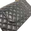 シャネル CHANEL マトラッセ25 AO1112 ブラック　ゴールド金具 キャビアスキン レディース ショルダーバッグ