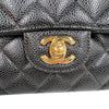 シャネル CHANEL マトラッセ25 AO1112 ブラック　ゴールド金具 キャビアスキン レディース ショルダーバッグ