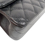 シャネル CHANEL マトラッセ25 AO1112 ブラック　ゴールド金具 キャビアスキン レディース ショルダーバッグ