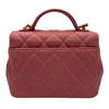 シャネル CHANEL ビジネスアフィニティ スモールバッグ A93749 28番台 ピンク ゴールド金具 キャビアスキン レディース ショルダーバッグ