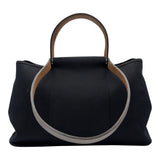 エルメス HERMES カバックエラン □P刻 ブラック/ブラウン トワル/ハンター レディース トートバッグ