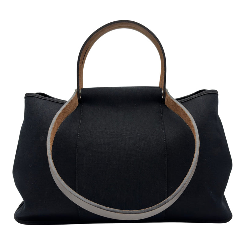 エルメス HERMES カバックエラン □P刻 ブラック/ブラウン トワル