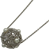 ミキモト MIKIMOTO ネックレス ホワイトゴールド K18 パール ジュエリー