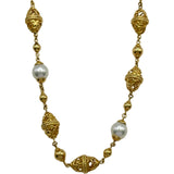 ミキモト MIKIMOTO 2WAYネックレス ゴールド K18 パール ジュエリー