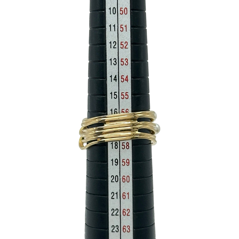 タサキ TASAKI リング ゴールド K18 パール ダイヤモンド ジュエリー