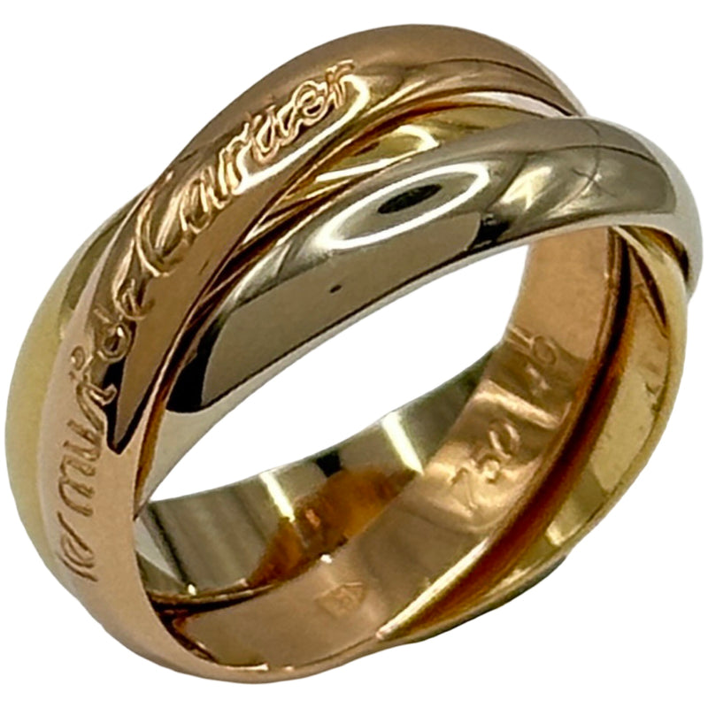カルティエ Cartier トリニティリング ゴールド/ピンクゴールド