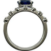 タサキ TASAKI リング プラチナ Pt900 サファイア ダイヤモンド ジュエリー