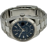 ロレックス ROLEX スカイドゥエラー 336934 ブルー ホワイトゴールド/ステンレススチール 自動巻き メンズ 腕時計