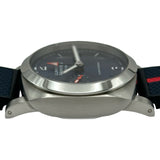 パネライ PANERAI ルミノール クアランタ ルナ ロッサ PAM01404 ブルー ステンレススチール 自動巻き メンズ 腕時計