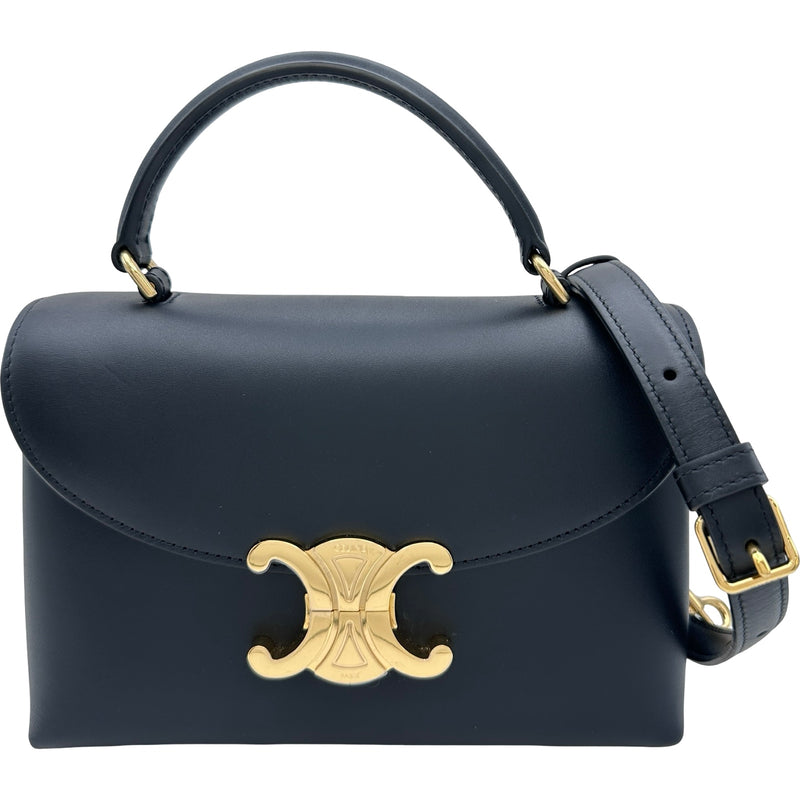セリーヌ CELINE ティーン ニノ 118113 ブラック レザー レディース