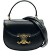 セリーヌ CELINE ミニブザス ハンドバッグ 10L063 ブラック レザー レディース ショルダーバッグ