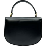 セリーヌ CELINE ミニブザス ハンドバッグ 10L063 ブラック レザー レディース ショルダーバッグ