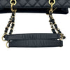 シャネル CHANEL GST A50995 14番台 ブラック×ゴールド金具 キャビアスキン レディース トートバッグ
