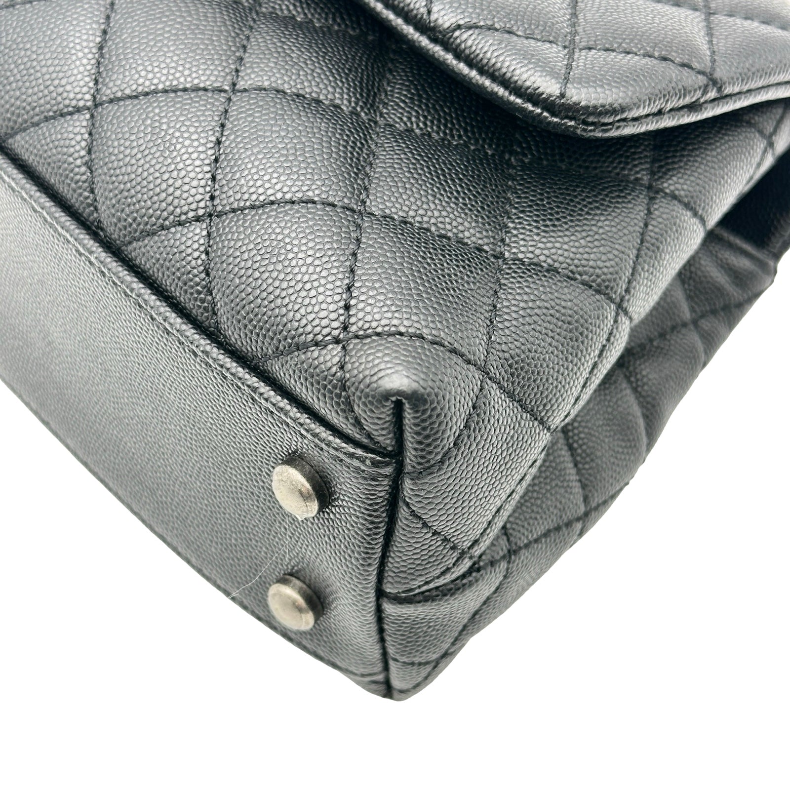 シャネル CHANEL ココハンドルXS A92990 23番台 ブラック シルバー金具