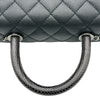 シャネル CHANEL ココハンドルXS A92990 23番台 ブラック シルバー金具 キャビア/リザード レディース ハンドバッグ