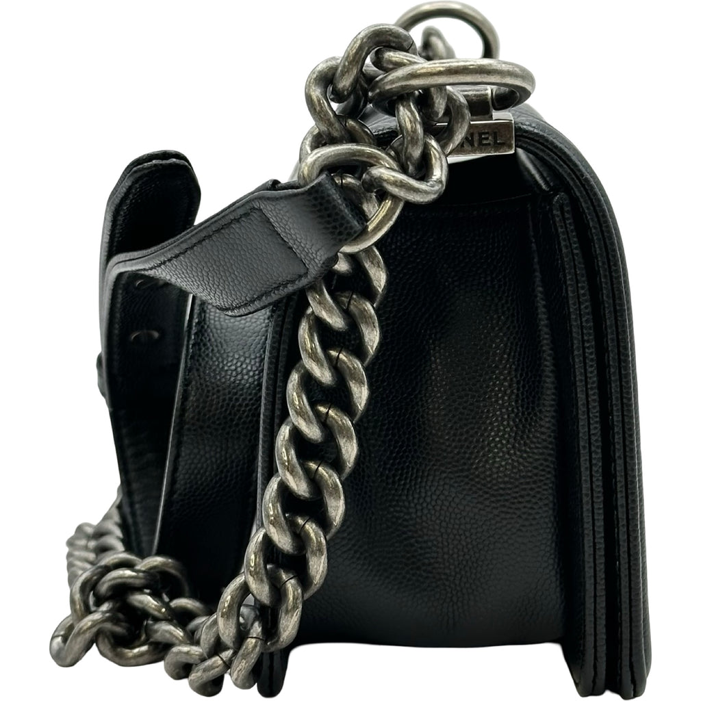 シャネル CHANEL ボーイシャネル20 A67085 29番台 ブラック シルバー