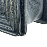 シャネル CHANEL ボーイシャネル20 A67085 29番台 ブラック シルバー金具 キャビア レディース ショルダーバッグ