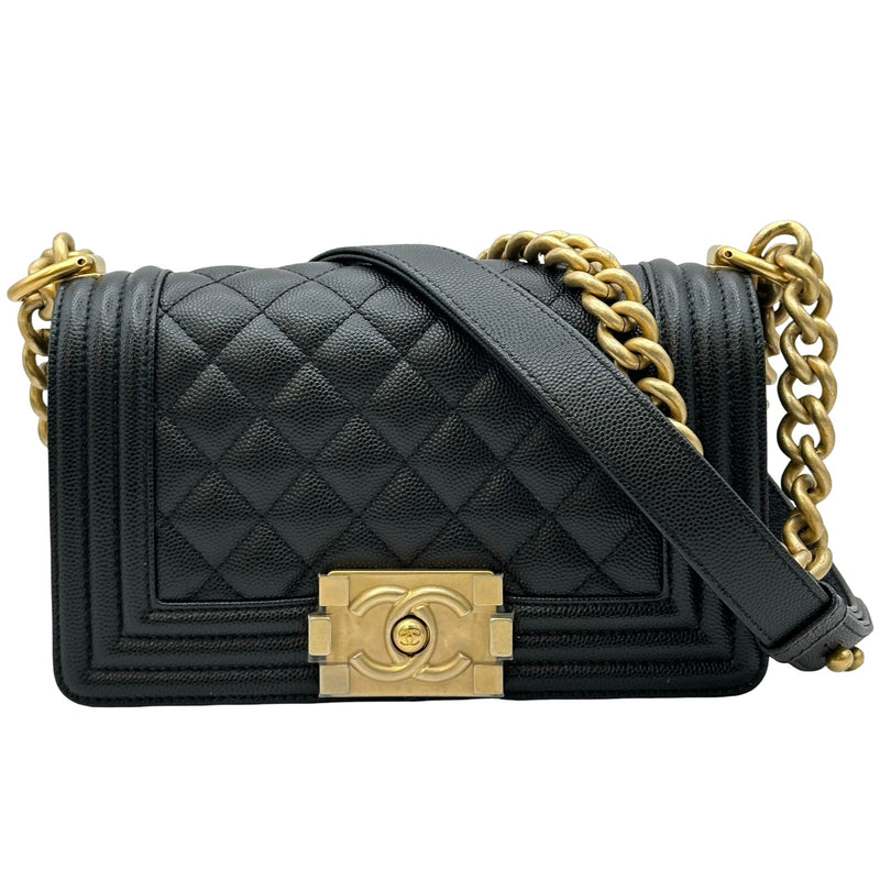 シャネル CHANEL ボーイシャネル20 A67085 ブラック ゴールド金具