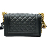 シャネル CHANEL ボーイシャネル20 A67085 ブラック ゴールド金具 キャビア レディース ショルダーバッグ