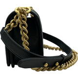 シャネル CHANEL ボーイシャネル20 A67085 ブラック ゴールド金具 キャビア レディース ショルダーバッグ