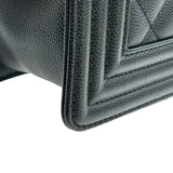 シャネル CHANEL ボーイシャネル20 A67085 ブラック ゴールド金具 キャビア レディース ショルダーバッグ