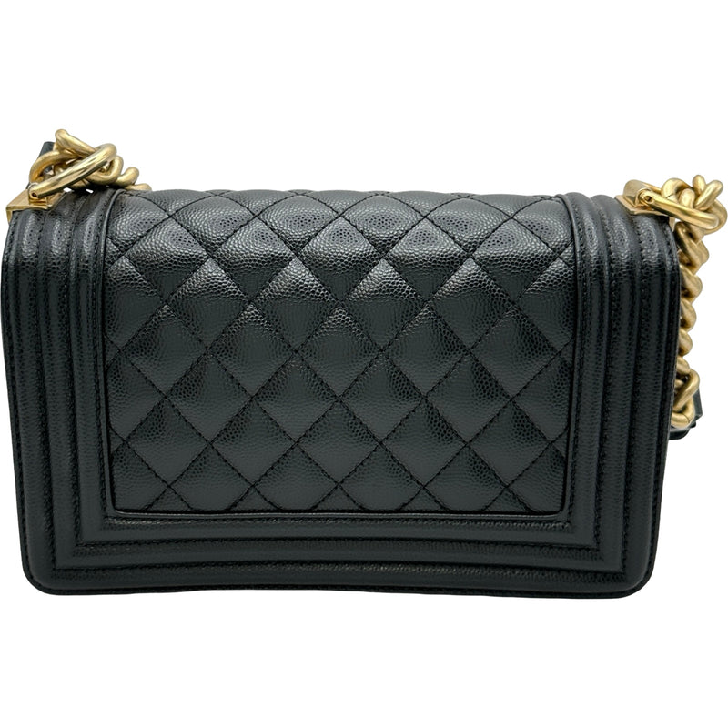 シャネル CHANEL ボーイシャネル20 A67085 27番台 ブラック ゴールド