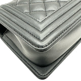 シャネル CHANEL ボーイシャネル20 A67085 27番台 ブラック ゴールド金具 キャビアスキン レディース ショルダーバッグ