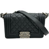 シャネル CHANEL ボーイシャネル20 A67085 ブラック シルバー金具 キャビアスキン レディース ショルダーバッグ