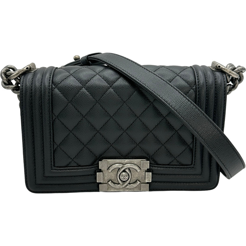 シャネル CHANEL ボーイシャネル20 A67085 ブラック シルバー金具