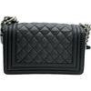 シャネル CHANEL ボーイシャネル20 A67085 ブラック シルバー金具 キャビアスキン レディース ショルダーバッグ