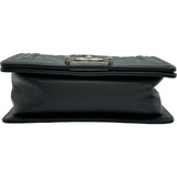 シャネル CHANEL ボーイシャネル20 A67085 ブラック シルバー金具 キャビアスキン レディース ショルダーバッグ